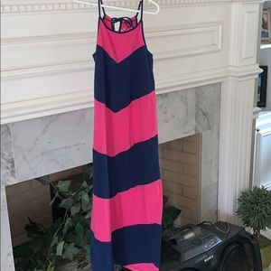 Girls size m red camel dress